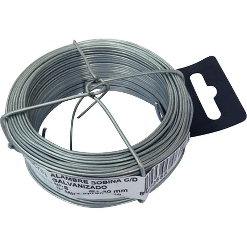 Compra ALAMBRE GALVANIZADO CON DISPENSADOR 100 M Nº 2 diametro 0,7 MM CLAVEX 39007 al mejor precio