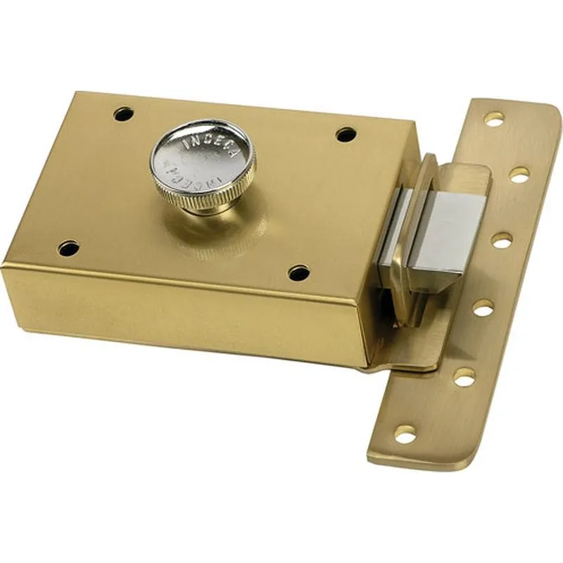 Compra CERRADURA SOBREPONER CONTRAPALANCA LLAVE SOLA 303/60 LATONADA INCECA 36312 al mejor precio