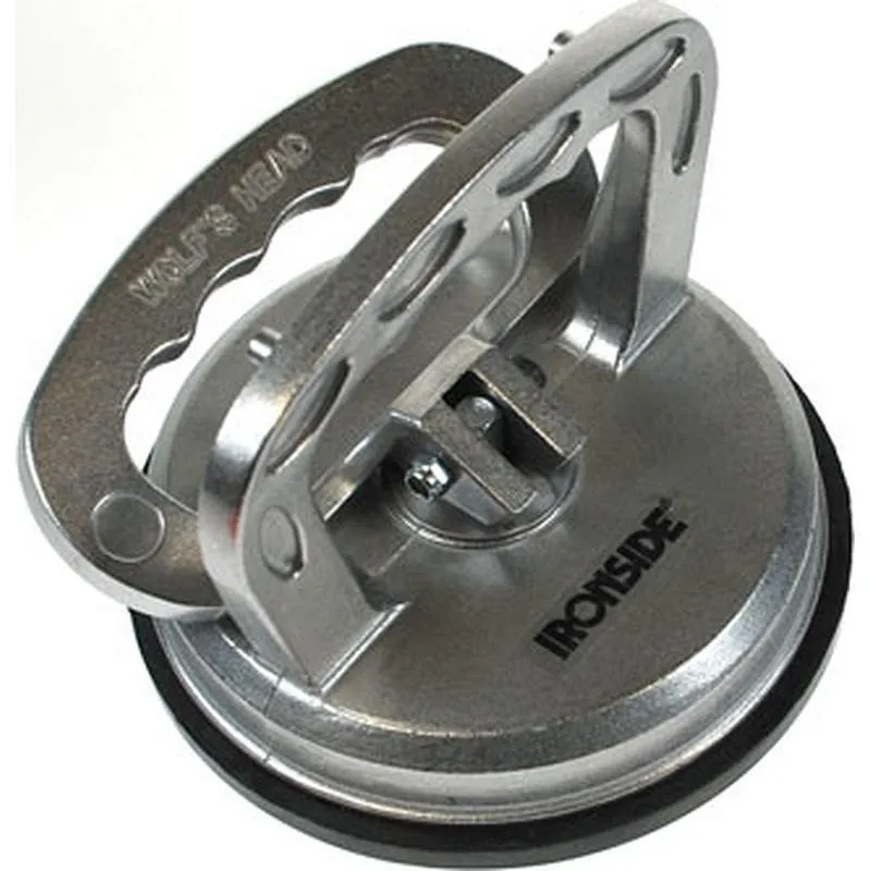 Compra VENTOSA SUJECCION SIMPLE EN ALUMINIO CAPACIDAD: 25 KG., diametro TAZA: 123 MM. IRONSIDE 185001 al mejor precio