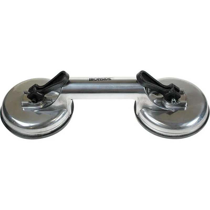 Compra VENTOSA SUJECCION DOBLE EN ALUMINIO CAPACIDAD: 50 KG., diametro TAZA: 115 MM. IRONSIDE 185000 al mejor precio