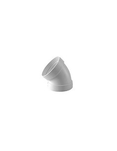 Compra Codo estanco 45º aluminio blanco diámetro 110 mm CEMH45110 al mejor precio