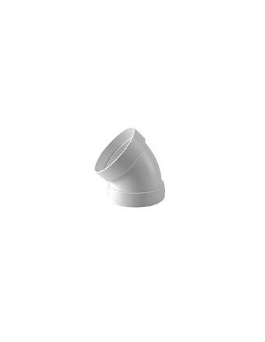 Compra Codo estanco 45º aluminio blanco diámetro 110 mm CEMH45110 al mejor precio