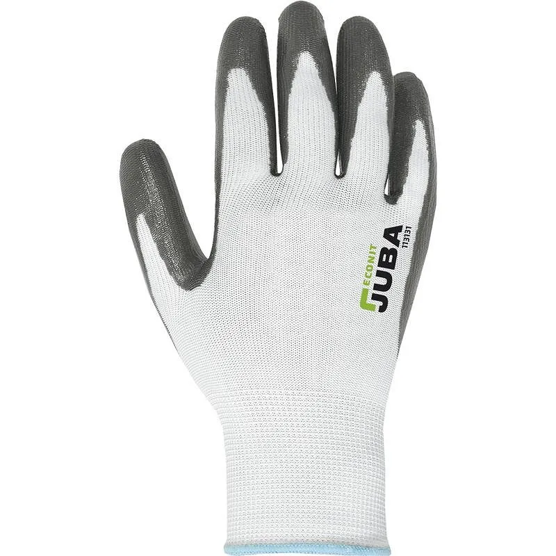 Compra GUANTE POLIESTER RECUBIERTO NITRILO ESTANCO ECO-NIT TALLA 10 JUBA H113131/10 al mejor precio