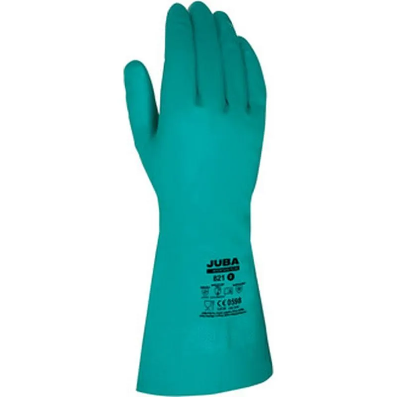 Compra GUANTE NITRILO VERDE INTERFACE PLUS TALLA 7 JUBA 821/7 al mejor precio