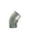 Compra Codo galvanizado chimenea diámetro 200 45º FR RG020200C al mejor precio