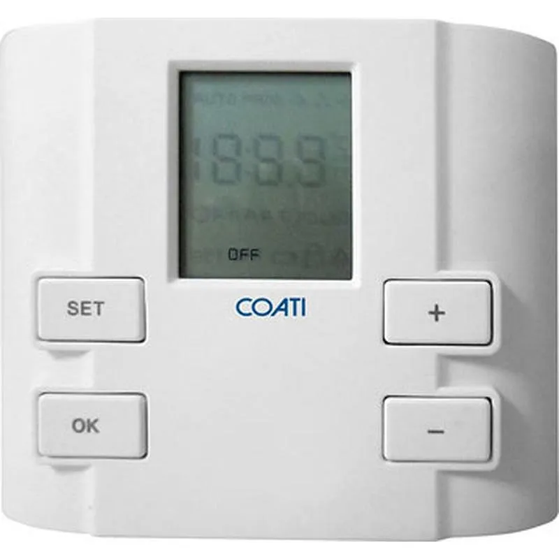 Compra TERMOSTATO PROGRAMABLE COMPACTO COATI AF126654 al mejor precio