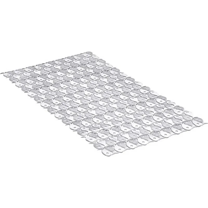 Compra ALFOMBRA DE BAÑO 54X54 CM ANTIDESLIZANTE CON VENTOSAS TRASLUCIDA TATAY 5510101 al mejor precio