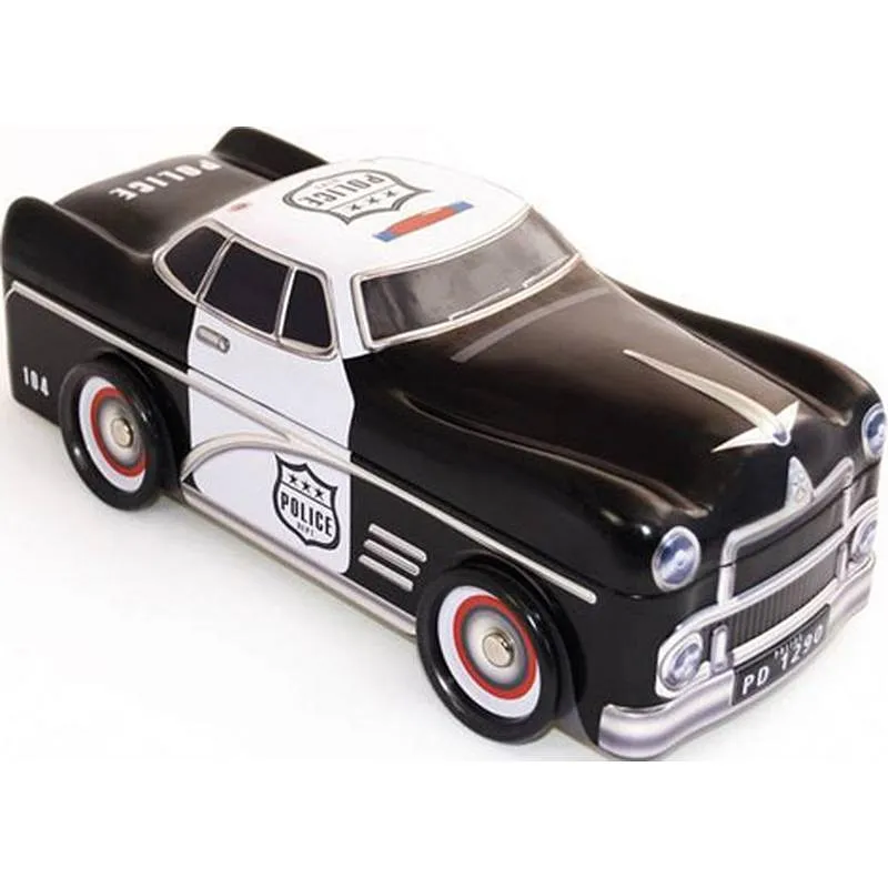 Compra CAJA METALICA COCHE POLICIA NEGRO SC110335 al mejor precio