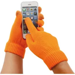 Compra GUANTE TOUCH MOVIL NARANJA NON CM2090G al mejor precio