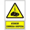 Compra SEÑAL ADVERTENCIA CATALAN 345 X 245 MM-ATENCIO CARREGA SUSPESA 206034PSC al mejor precio