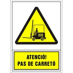 SEÑAL ADVERTENCIA CATALAN...