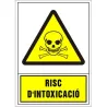 Compra SEÑAL ADVERTENCIA CATALAN 490X345 MM-RISC D'INTOXICACIO 202049PSC al mejor precio