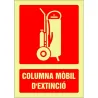Compra SEÑAL FOTOLUMINISCENTE CONTRA INCENDIO CATALAN 420X297 MM-COLUMNA MOBIL D'EXTINCIO 606242PFC al mejor precio