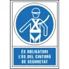 Compra SEÑAL OBLIGACION CATALAN 345X245 MM-OBLIGATORI L'US D'ARNES SEGURETAT 400134PSC al mejor precio