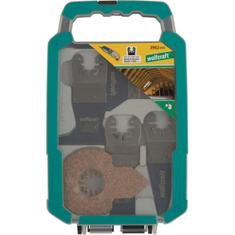 Compra HOJA SIERRA MULTIHERRAMIENTA SET 5 PZS WOLFCRAFT 3962000 al mejor precio