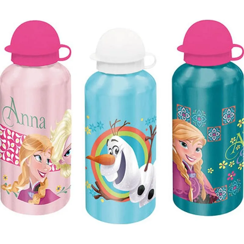 Compra BOTELLA ALUMINIO FROZEN 500 ML SURTIDAS WD92074-16214 al mejor precio