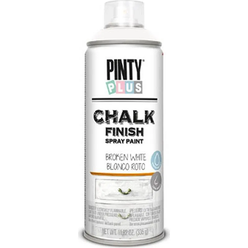 Compra PINTURA SPRAY CHALK 520 CC BLANCO ROTO PINTYPLUS 788 al mejor precio