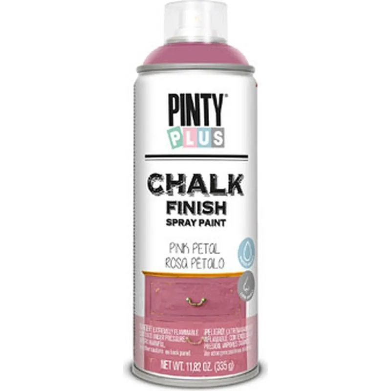 Compra PINTURA SPRAY CHALK 520 CC ROSA PETALO PINTYPLUS 792 al mejor precio