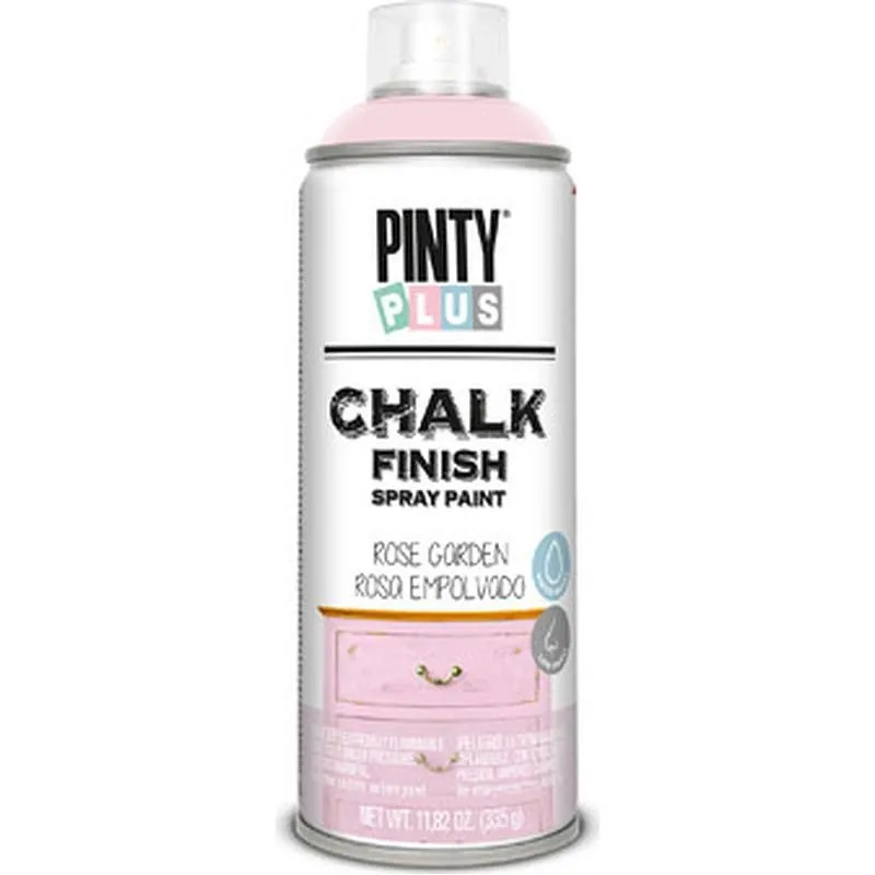 Compra PINTURA SPRAY CHALK 520 CC ROSA EMPOLVADO PINTYPLUS 793 al mejor precio