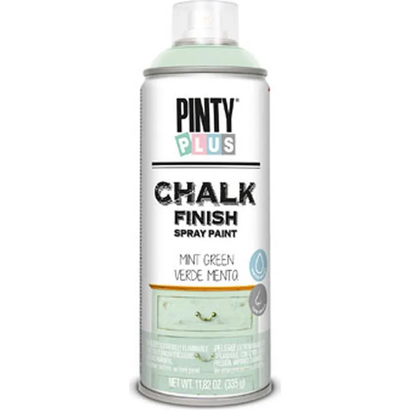 Compra PINTURA SPRAY CHALK 520 CC VERDE MENTA PINTYPLUS 794 al mejor precio