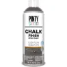 Compra PINTURA SPRAY CHALK 520 CC NEGRO PLOMO PINTYPLUS 799 al mejor precio