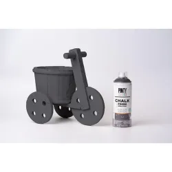 Compra PINTURA SPRAY CHALK 520 CC NEGRO PLOMO PINTYPLUS 799 al mejor precio