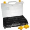 Compra CLASIFICADOR MALETA POLIPROPILENO NEGRO 460 X 350 X 81 MM 21 COMPARTIMIENTOS IRONSIDE 100582 al mejor precio