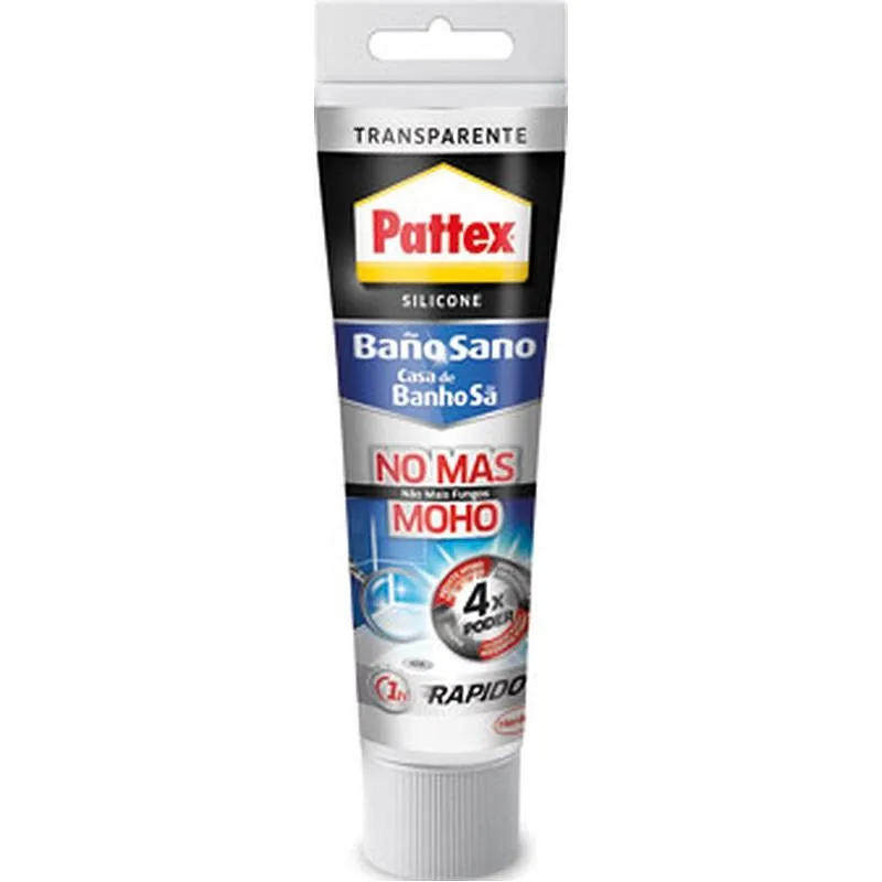 Compra SILICONA BAÑO SANO NO MAS MOHO 50 ML BLANCO PATTEX 2244937 al mejor precio