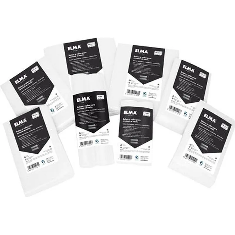Compra ROLLO GOFRADO PARA ENVASAR AL VACIO 2 UDS 20 X 600 CM ELMA 15.20.0 al mejor precio