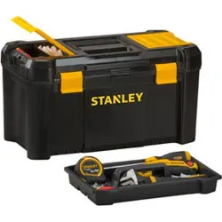 Compra CAJA HERRAMIENTAS PLASTICO NEGRO 132 X 188 X 320 MM STANLEY STST1-75514 al mejor precio