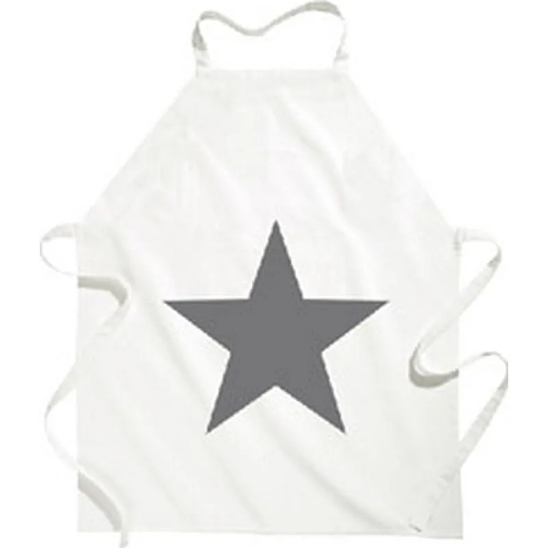Compra DELANTAL INFANTIL VINILO ESTRELLA GRIS 268416043 al mejor precio