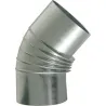 Compra CODO CHIMENEA ACERO GALVANIZADO diametro120 MM 45º FR RG02R120C al mejor precio