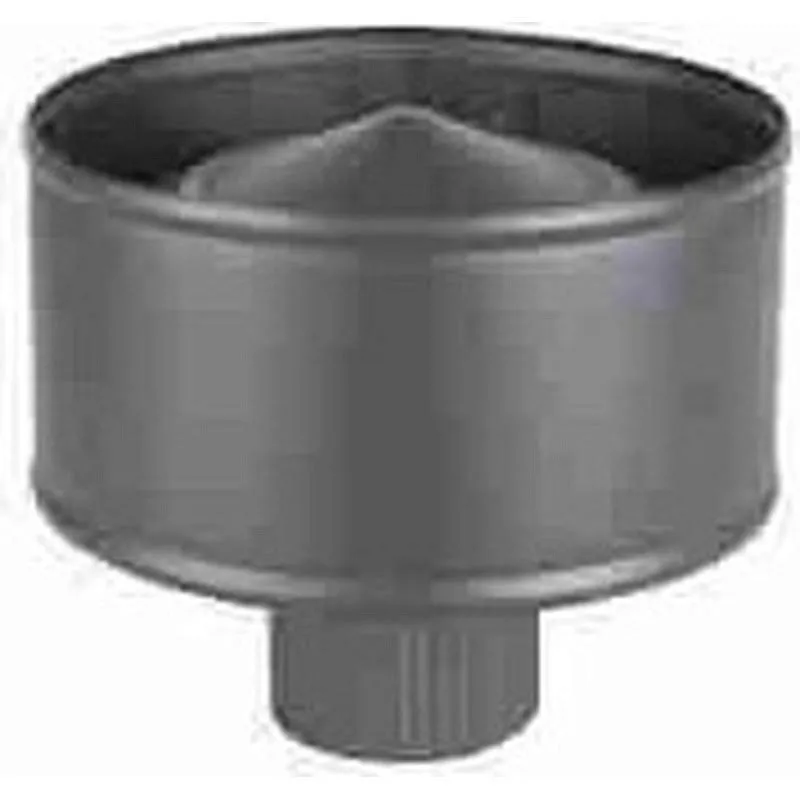 Compra SOMBRERO PARED ESTUFA PELLET SIMPLE INOX 316L PINTADO GRAFITO INOX diametro80 MM FR SAPS806JP al mejor precio