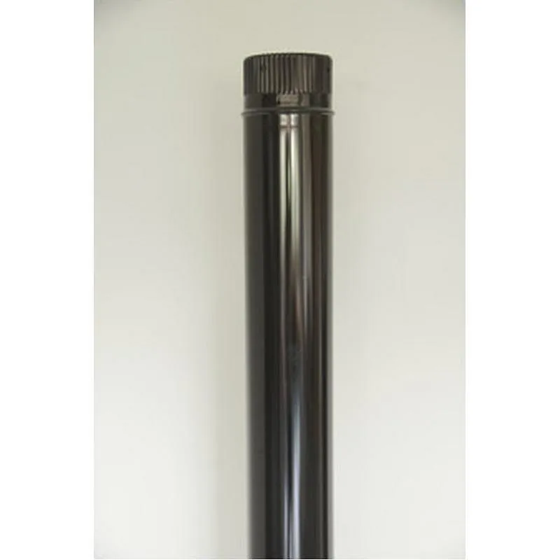 Compra TUBO CHIMENEA LISO VITRIFICADO NEGRO diametro150 X 1 M FR RNT01150 al mejor precio