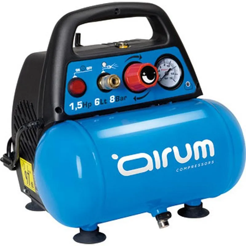 Compra COMPRESOR SIN ACEITE NEW VENTO OL 195-1,5 HP-6L AIRUM C6BB604LEV639 al mejor precio
