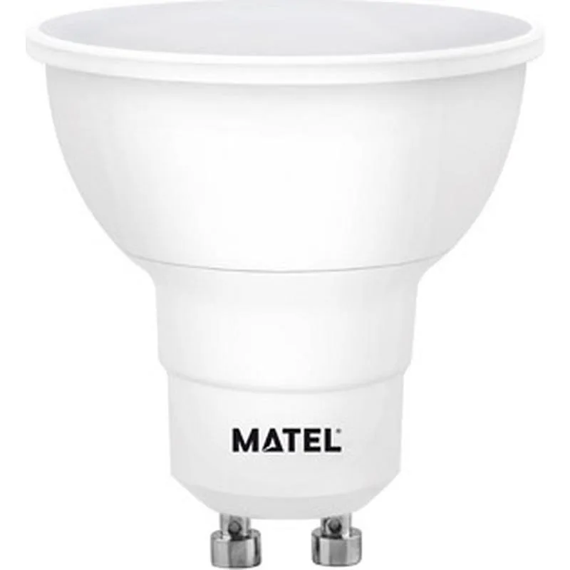 Compra BOMBILLA LED DICROICA GU10 LUZ CALIDA 750LM 8W MATEL 21884 al mejor precio