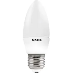 BOMBILLA LED VELA E27 LUZ...