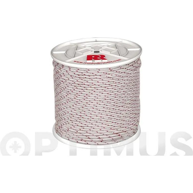 Compra CUERDA POLIESTER ARRANQUE MOTORES diametro 4 MM 100 MT BLANCO ROMBULL 420007000944 al mejor precio