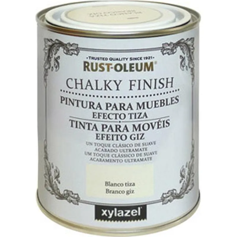 Compra PINTURA EFECTO TIZA CHALKY FINISH 750 ML BLANCO ANTIGUO RUST-OLEUM 5397509 al mejor precio