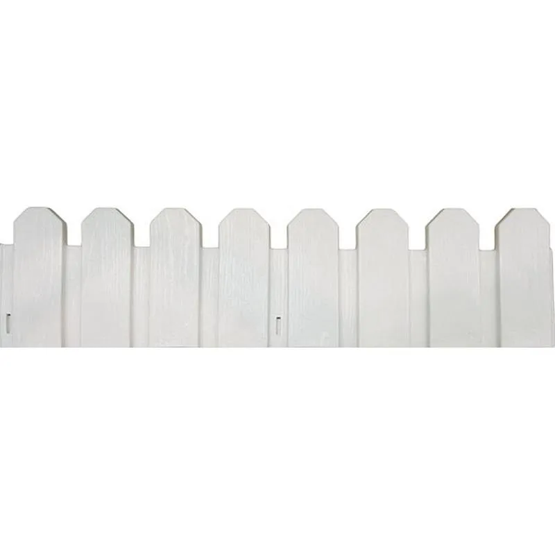 Compra BORDURA POLIETILENO SIERRA BORDER BLANCO PACK 4 UDS 20 X 80 CM NORTENE 2017009 al mejor precio