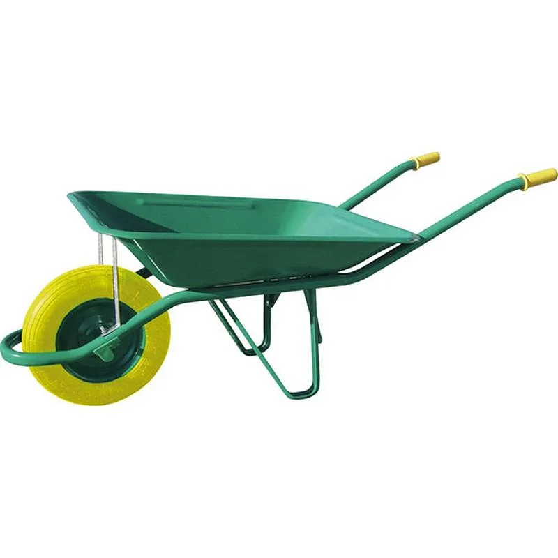 Compra CARRETILLA METALICA VERDE * C1/650-60 L RUEDA IMPINCHABLE THECA 1500401 al mejor precio