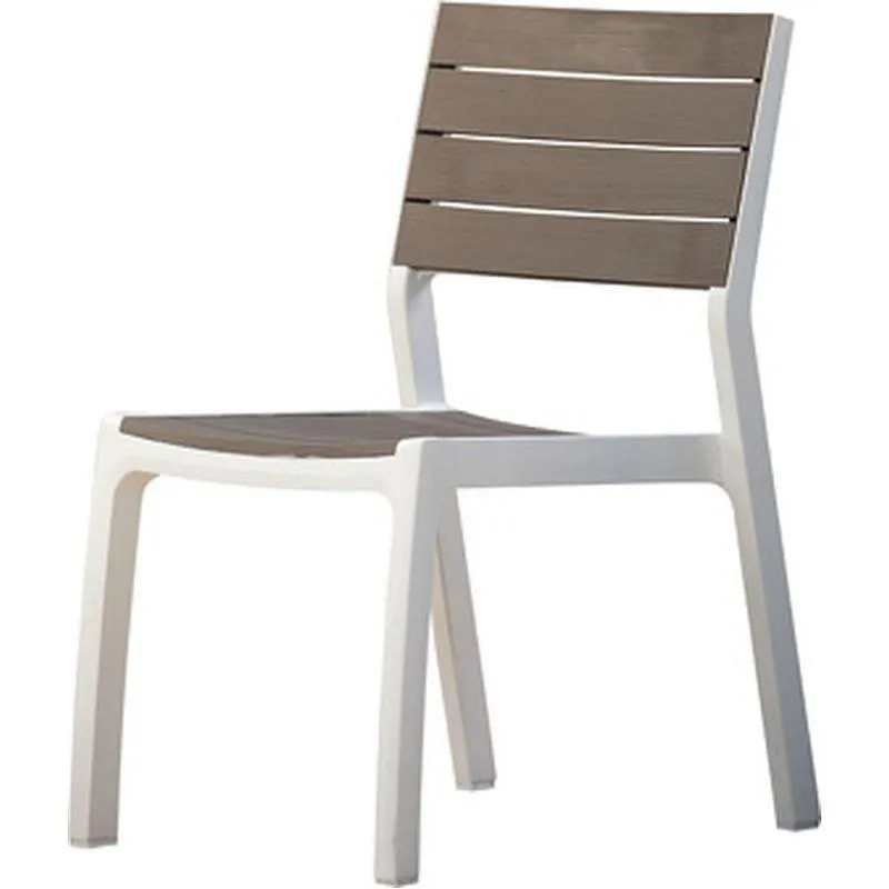 Compra SILLA RESINA BLANCO-CAPUCHINO HARMONY KETER 228456 al mejor precio