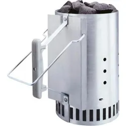 Compra SET CHIMENEA ENCENDIDO + BRIQUETAS + PASTILLAS 28 CM WEBER 17631 - NUEVO al mejor precio