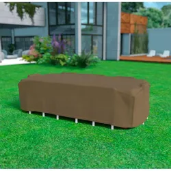 Compra FUNDA MESA RECTANGULAR + 8 SILLAS VISON 325 X 205 X H 90 NORTENE 2013600 al mejor precio