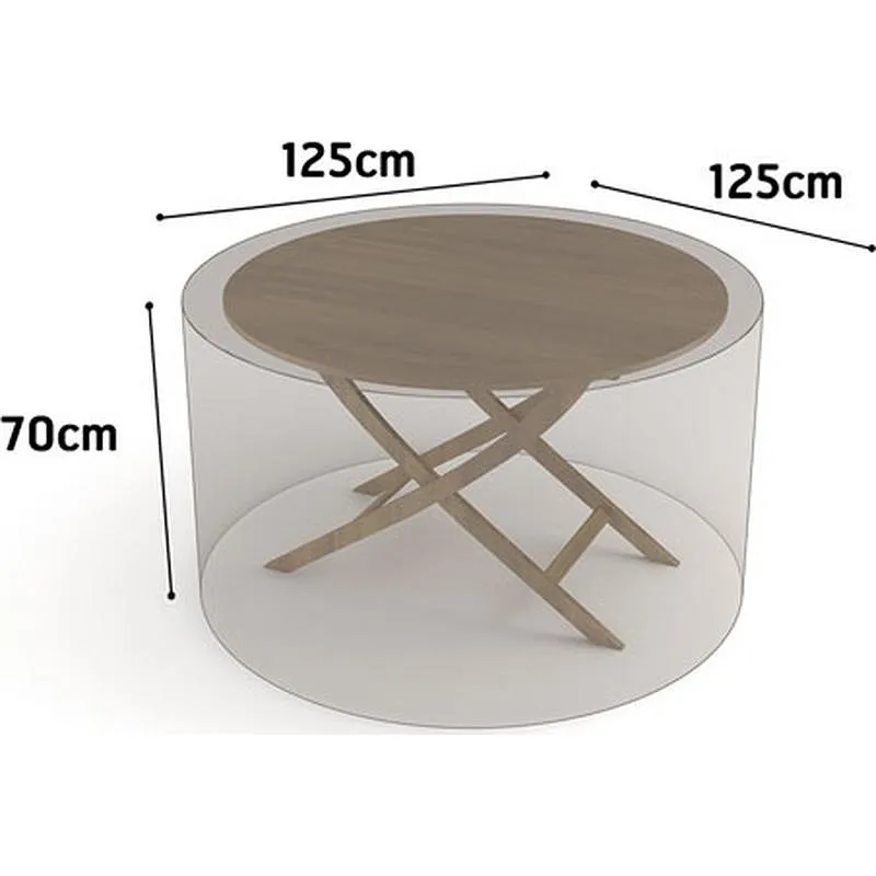 Compra FUNDA MESA REDONDA VISON 125 X 125 X H 70 NORTENE 2013602 al mejor precio