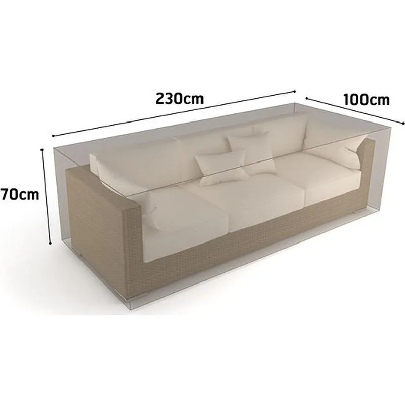 Compra FUNDA SOFA 3 PLAZAS VISON 230 X 100 X H 70 NORTENE 2013611 al mejor precio