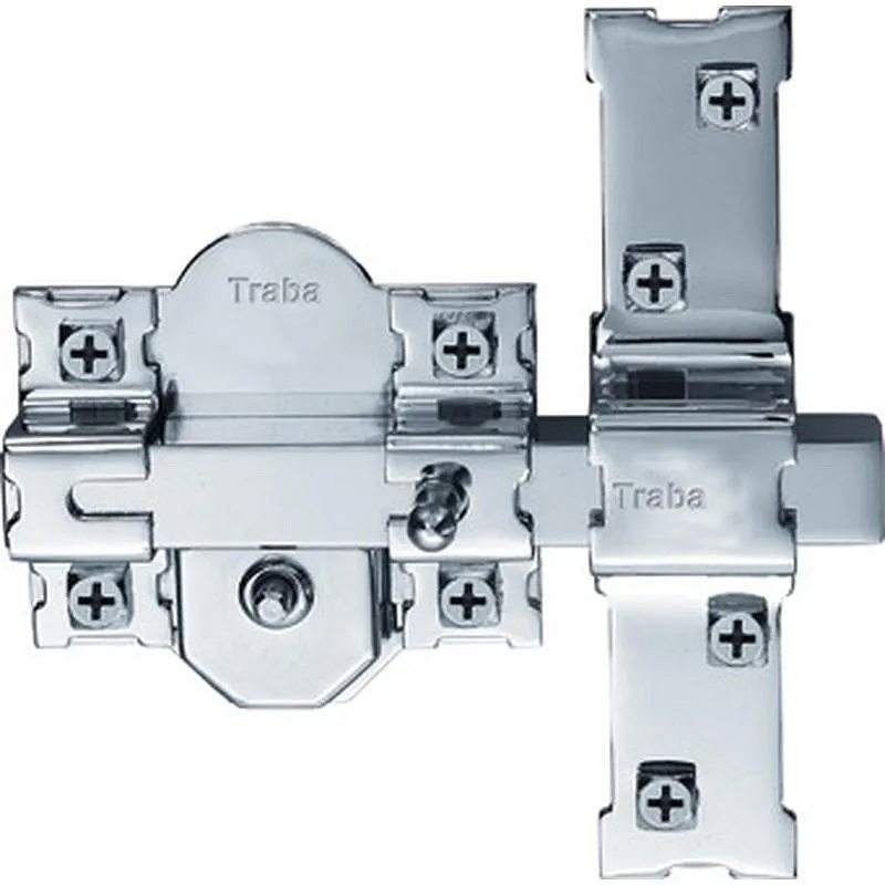 Compra CERROJO 301R/80 CILINDRO 50MM NIQUEL TRABA 24012 al mejor precio