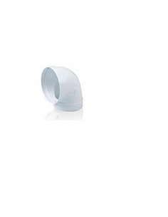 Compra Codo redondo 90º tubo extraccion pvc diámetro 100 mm GONAL 0670-B al mejor precio