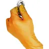 Compra GUANTE DESECHABLE NITRILO GRIPPAZ NARANJA 50 UDS TALLA 9 JUBA 580OR/9 al mejor precio