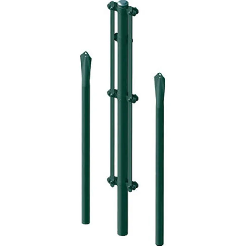 Compra CONJUNTO POSTE ESQUINERO PLASTIFICADO VERDE 1,5/1,80 M TORRES FC.PM.65.4812.3115 al mejor precio